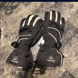 Head snow gloves